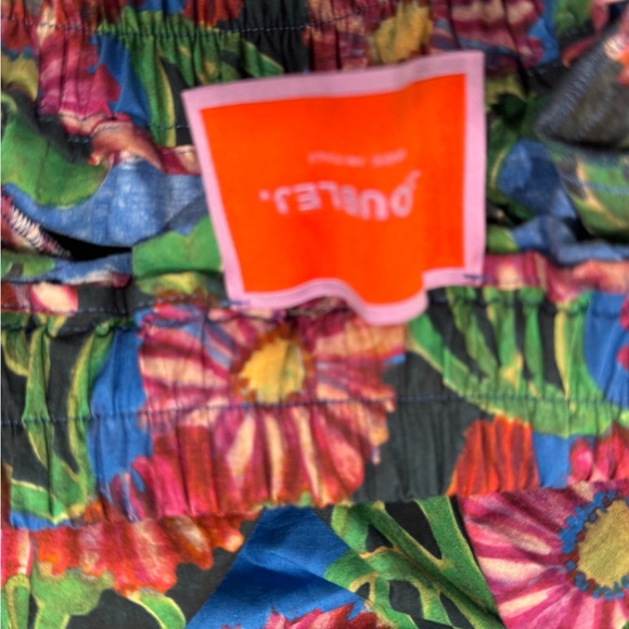 Gorgeous LA DoubleJ Floral Maxi Skirt Gerbera Print in Blue and Pink - Picture 5 of 9